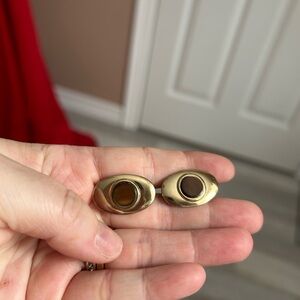 5/$25 Gold vintage 1950 mother of pearl cufflinks for him 💛 HOST PICK